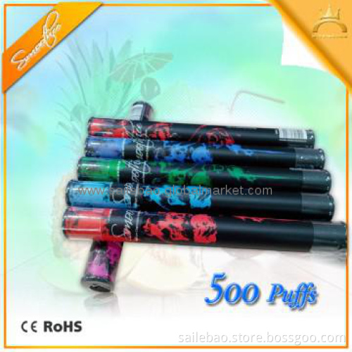 800 puffs smooth disposable EHOOKAH 350mAh e cig